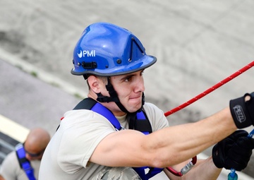 31 CES firefighters participate in rescue training course