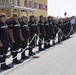 U.S. Marines participate in Spanish memorial parade