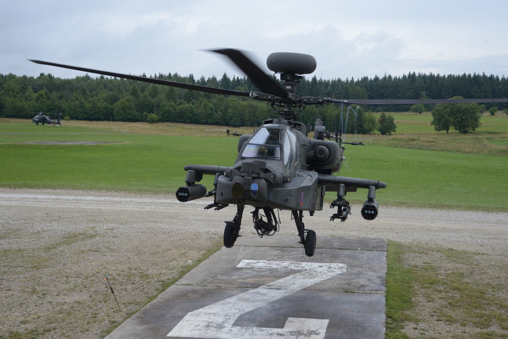 12th Combat Aviation Brigade conducts aerial gunnery at Grafenwoehr Training Area