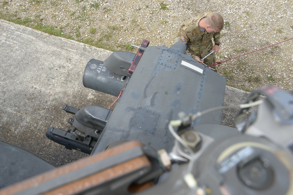 12th Combat Aviation Brigade conducts aerial gunnery at Grafenwoehr Training Area