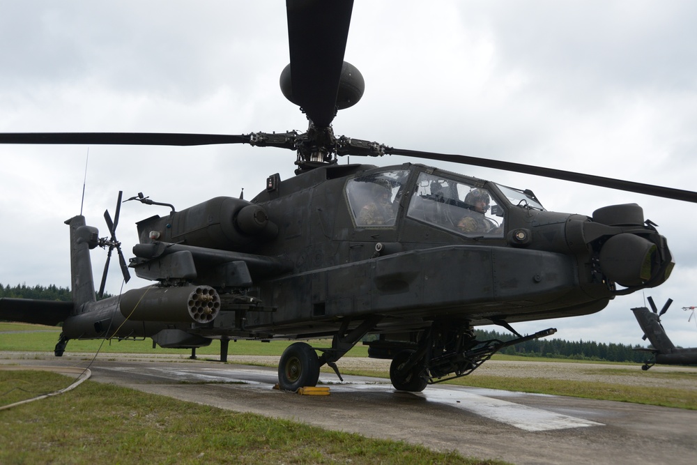 12th Combat Aviation Brigade conducts aerial gunnery at Grafenwoehr Training Area