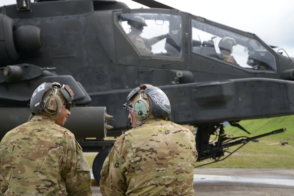 12th Combat Aviation Brigade conducts aerial gunnery at Grafenwoehr Training Area