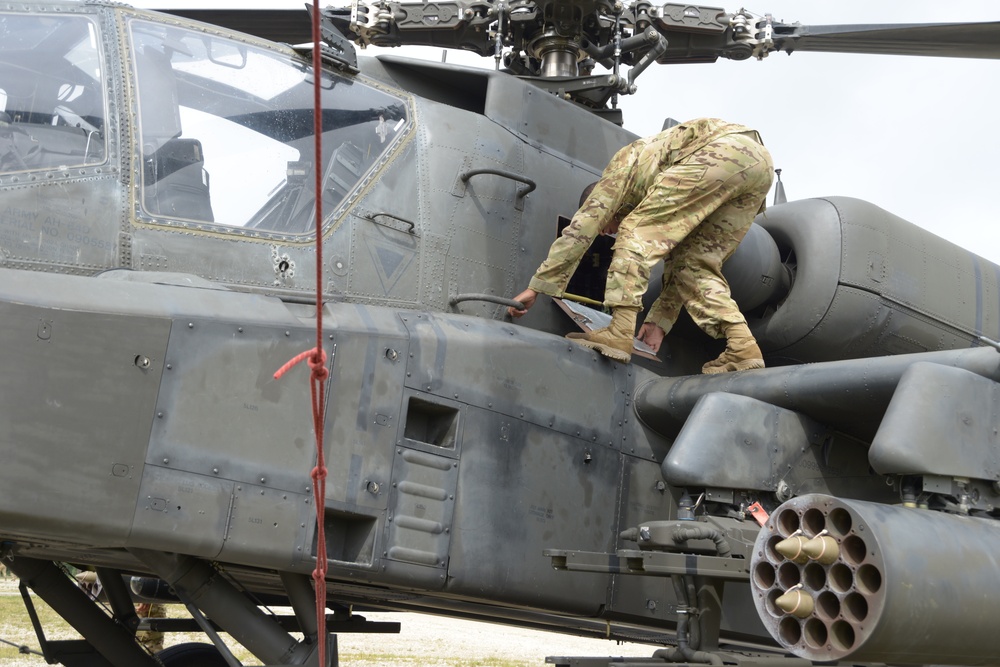 12th Combat Aviation Brigade conducts aerial gunnery at Grafenwoehr Training Area