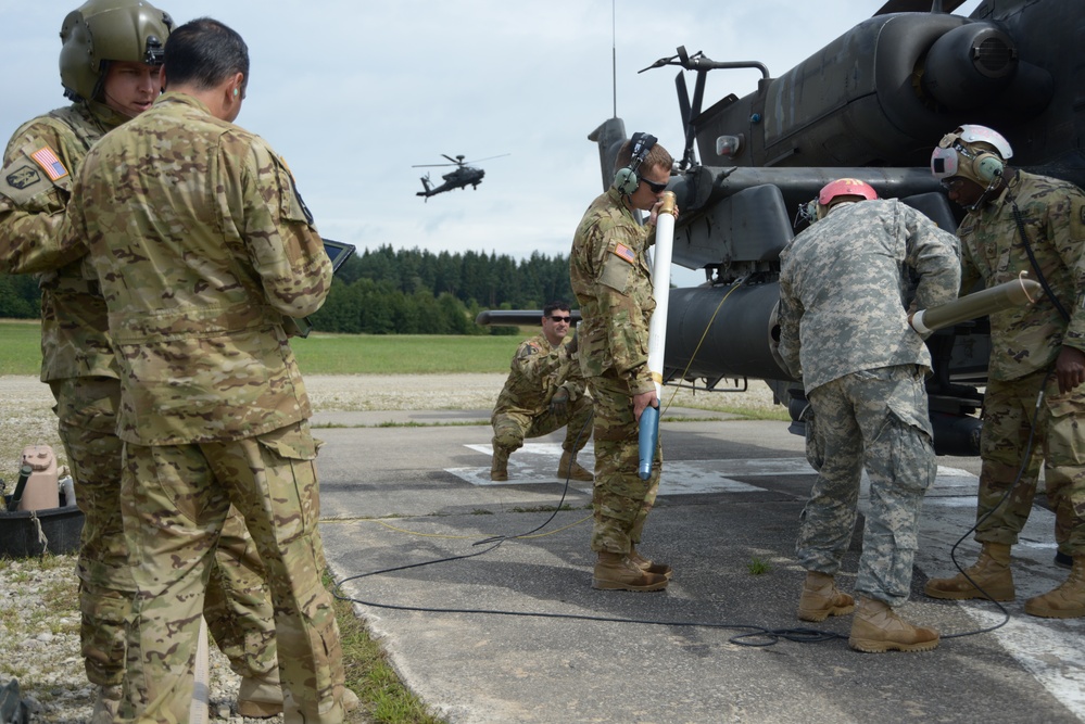 12th Combat Aviation Brigade conducts aerial gunnery at Grafenwoehr Training Area