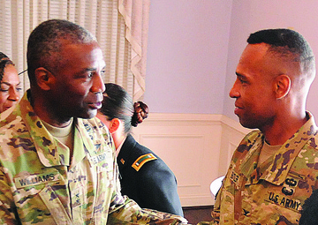 Finance officer accepts garrison mantle of leadership at Fort lee