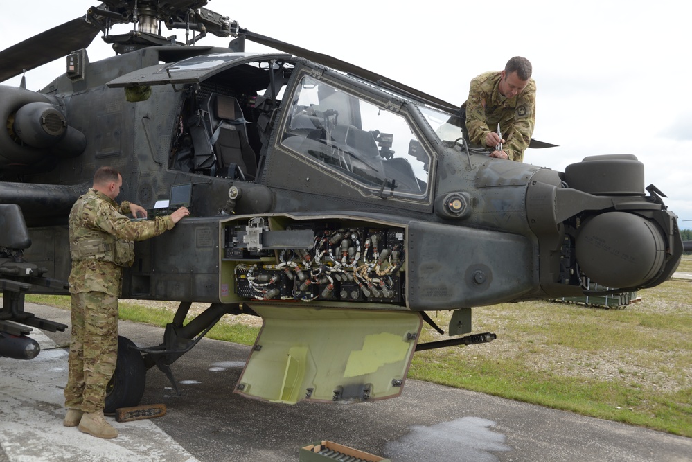 12th Combat Aviation Brigade conducts aerial gunnery at Grafenwoehr Training Area