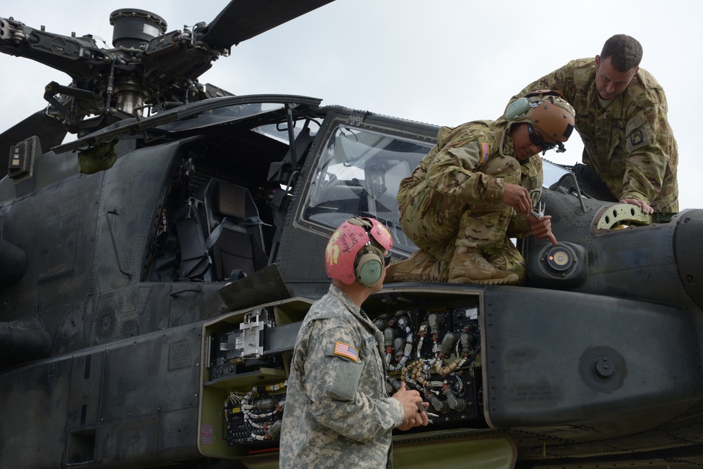 12th Combat Aviation Brigade conducts aerial gunnery at Grafenwoehr Training Area