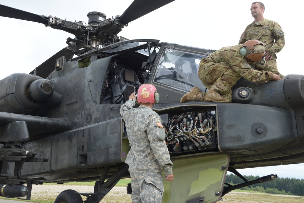 12th Combat Aviation Brigade conducts aerial gunnery at Grafenwoehr Training Area