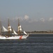 U.S. Coast Guard Cutter Eagles approaches N.Y. harbor