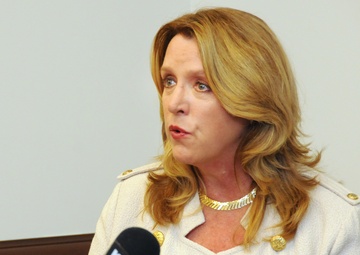 Secretary of the Air Force visits McConnell