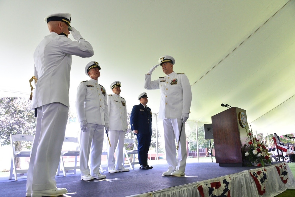 Coast Guard Atlantic Area holds change-of-command ceremony