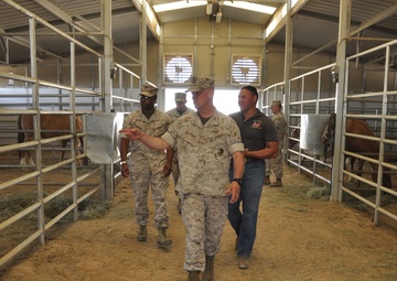 New MCI West CG visits MCLB