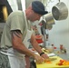 Fourth quarter Warrior Chef competition