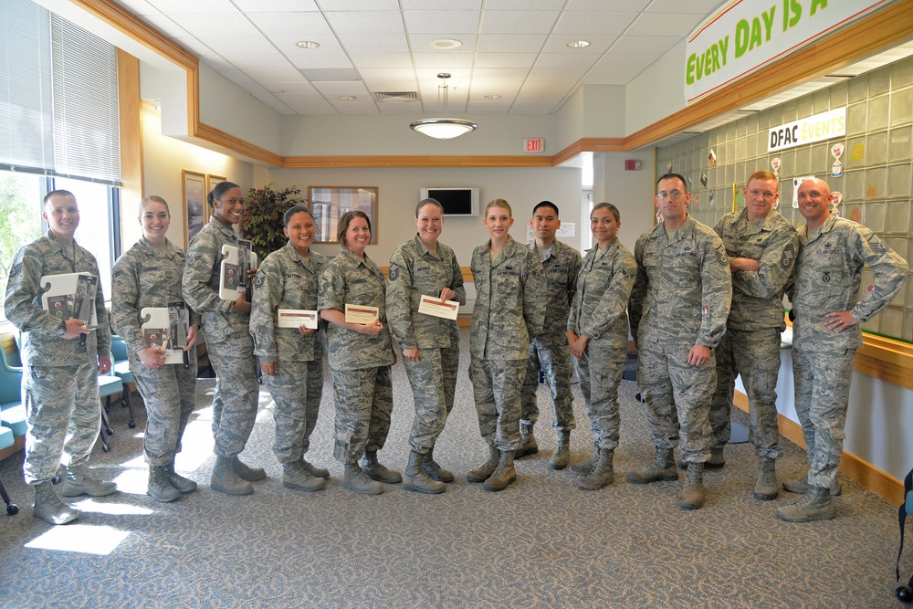 Fourth quarter Warrior Chef competition
