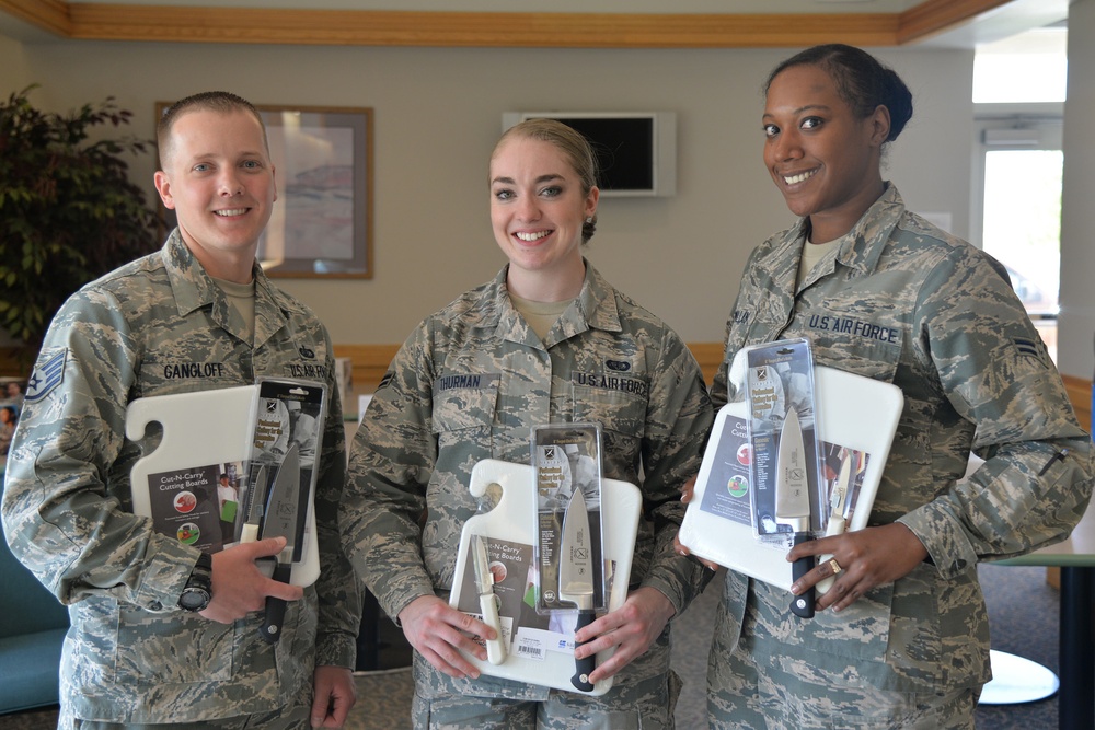 Fourth quarter Warrior Chef competition