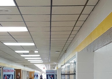 Army Reserve Soldier bonds with patients during Operation Lone Star