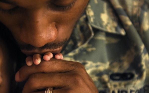 Holloman airman achieves both childhood goals, becomes military dad