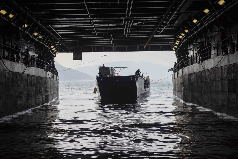 Green Bay Underway Conducting Sea Trials