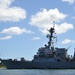 Guided-Missile Destroyer USS William P. Lawrence (DDG 110) Departs Joint Base Pearl Harbor-Hickam Following the Conclusion of RIMPAC 2016