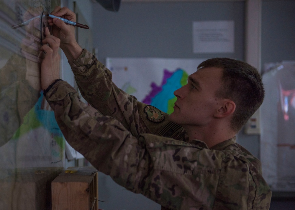 455th ESFS provides command and control