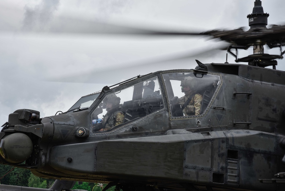 12th Combat Aviation Brigade Conducts Aerial Gunnery