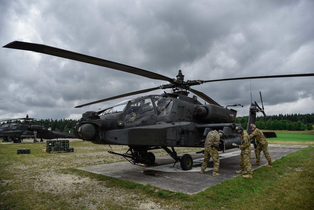 12th Combat Aviation Brigade Conducts Aerial Gunnery