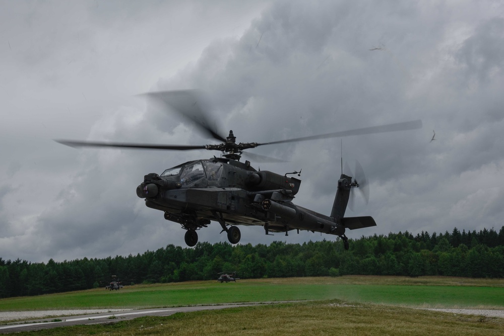 12th Combat Aviation Brigade Conducts Aerial Gunnery