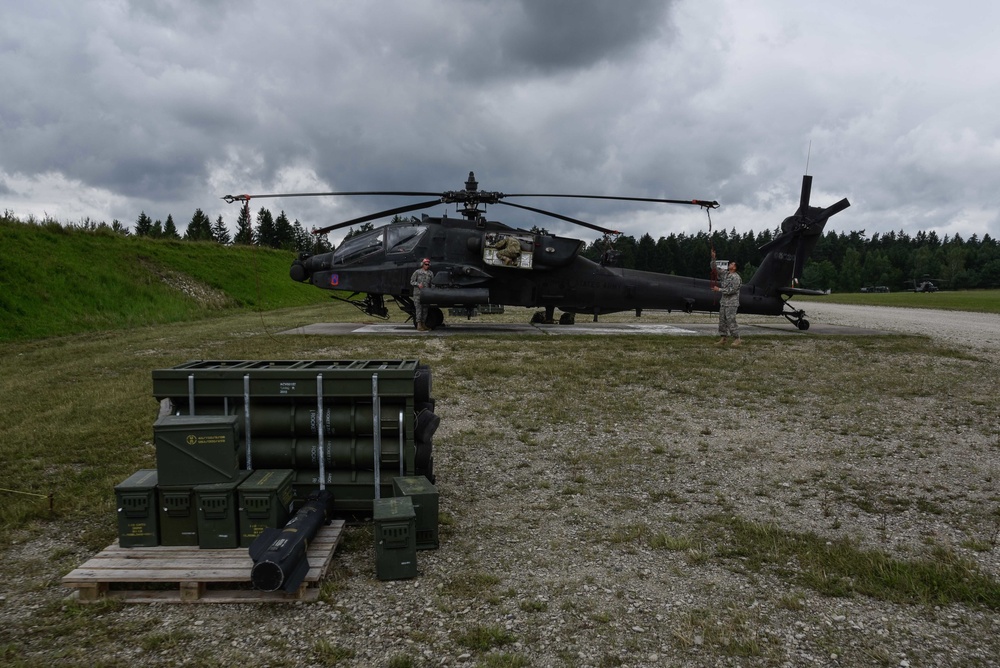 12th Combat Aviation Brigade Conducts Aerial Gunnery