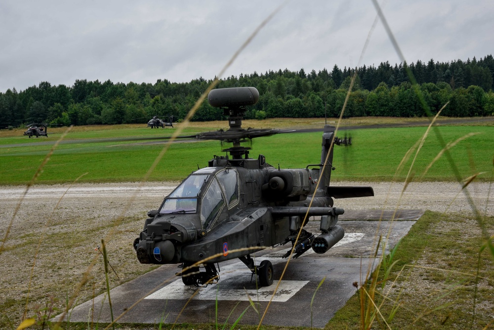 12th Combat Aviation Brigade Conducts Aerial Gunnery