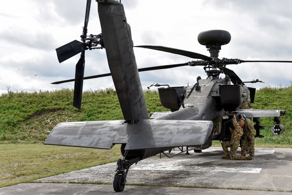 12th Combat Aviation Brigade Conducts Aerial Gunnery