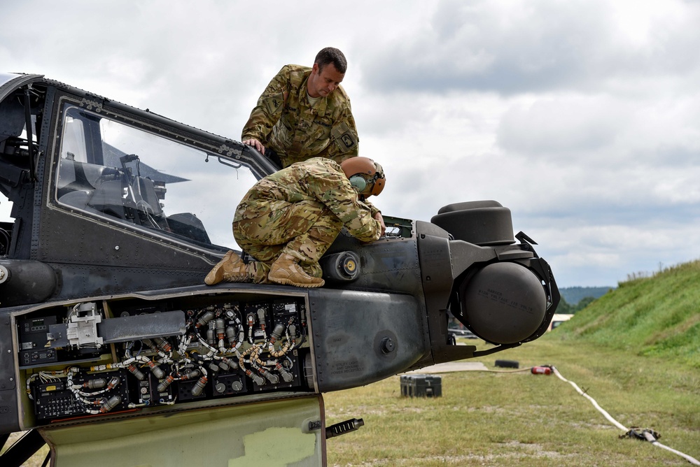 12th Combat Aviation Brigade Conducts Aerial Gunnery