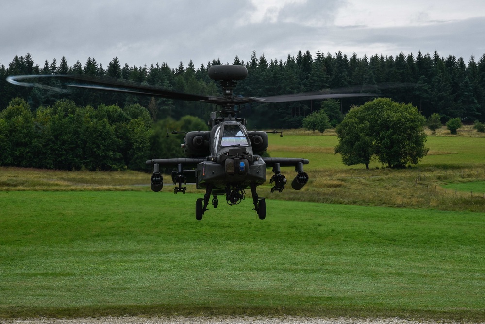 12th Combat Aviation Brigade Conducts Aerial Gunnery