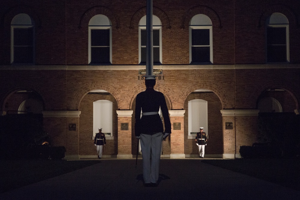 Marine Barracks Washington Evening Parade July 29, 2016