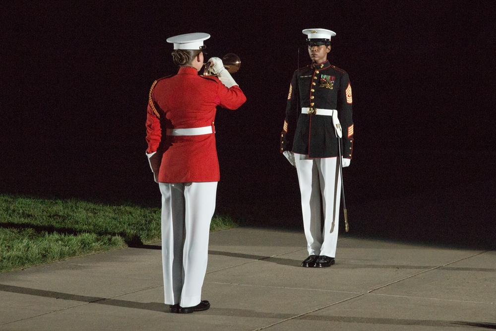 Marine Barracks Washington Evening Parade July 29, 2016