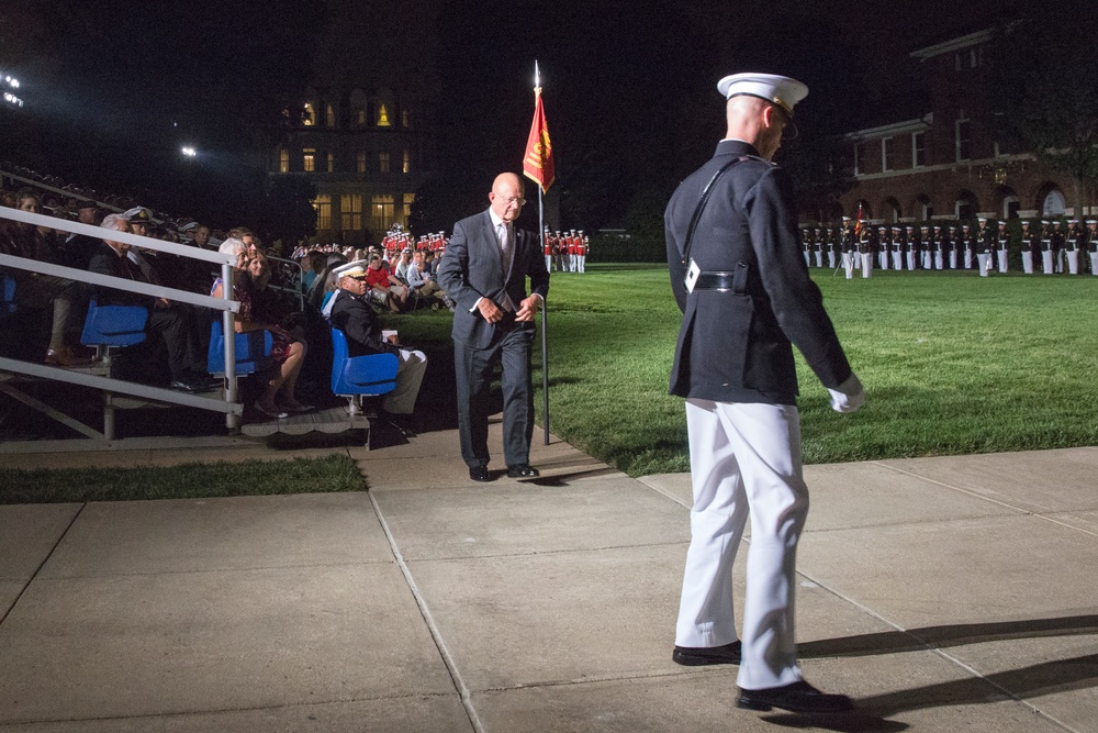 Marine Barracks Washington Evening Parade July 29, 2016