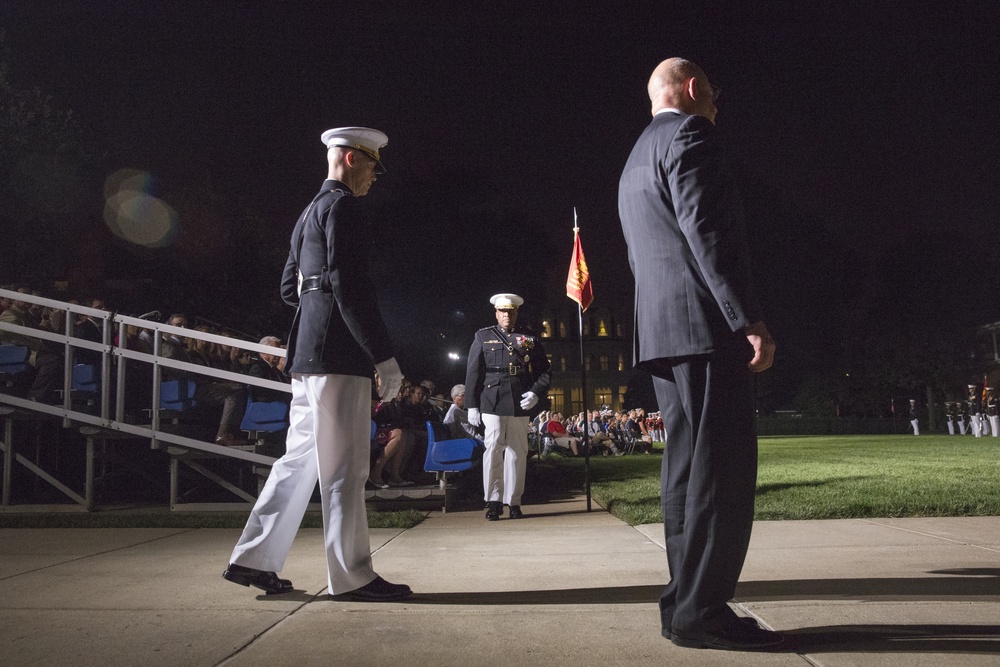 Marine Barracks Washington Evening Parade July 29, 2016