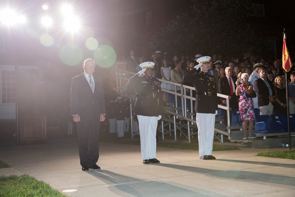 Marine Barracks Washington Evening Parade July 29, 2016