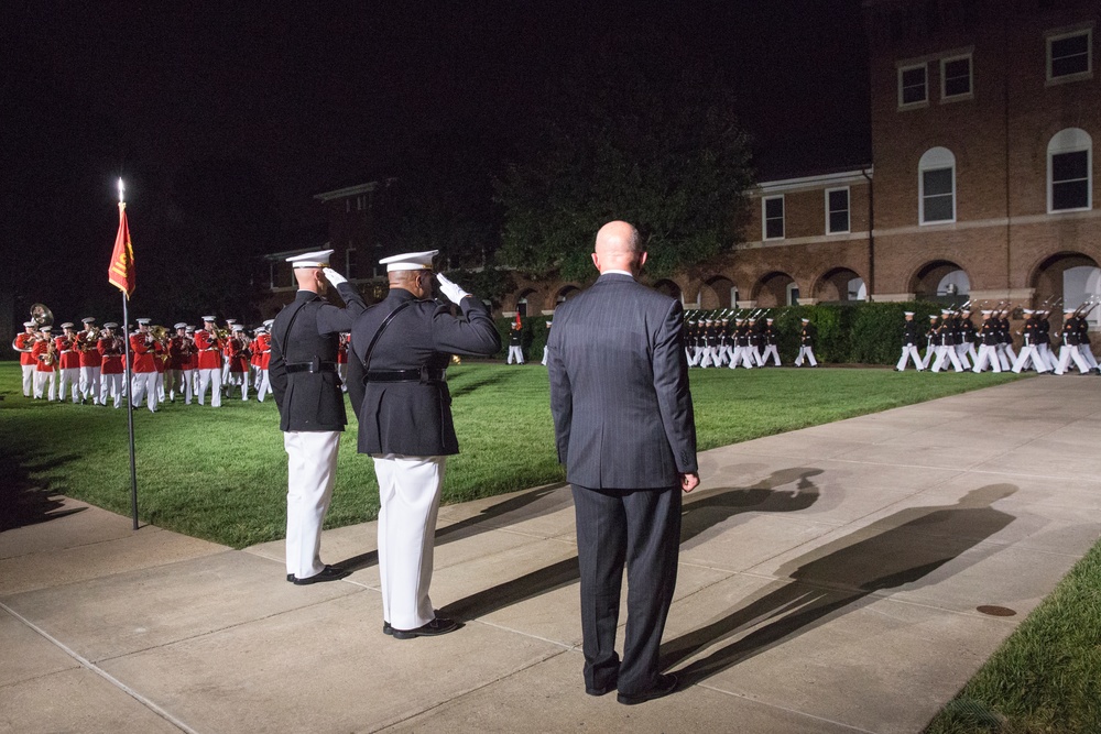 Marine Barracks Washington Evening Parade July 29, 2016