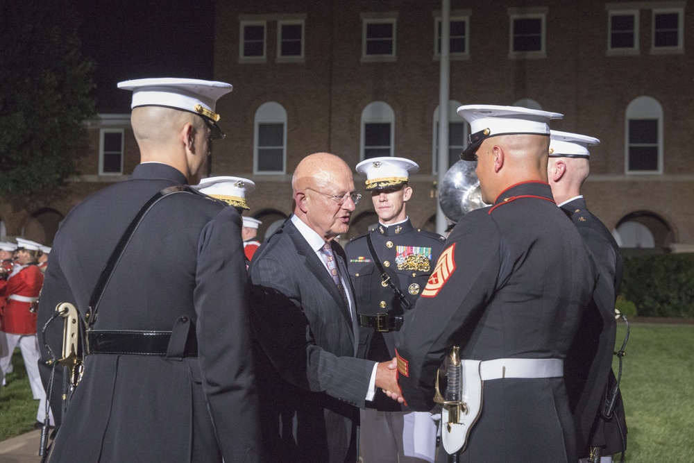 Marine Barracks Washington Evening Parade July 29, 2016