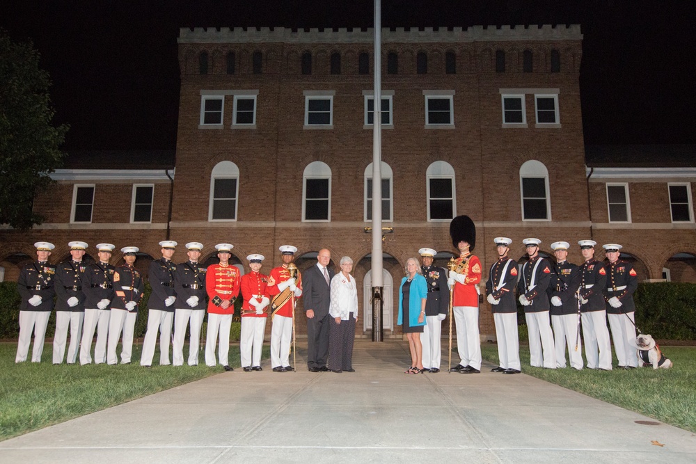 Marine Barracks Washington Evening Parade July 29, 2016