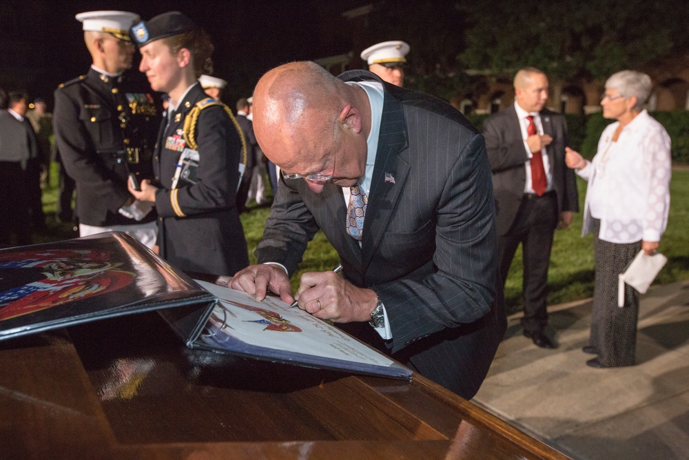 Marine Barracks Washington Evening Parade July 29, 2016