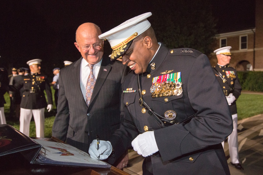 Marine Barracks Washington Evening Parade July 29, 2016