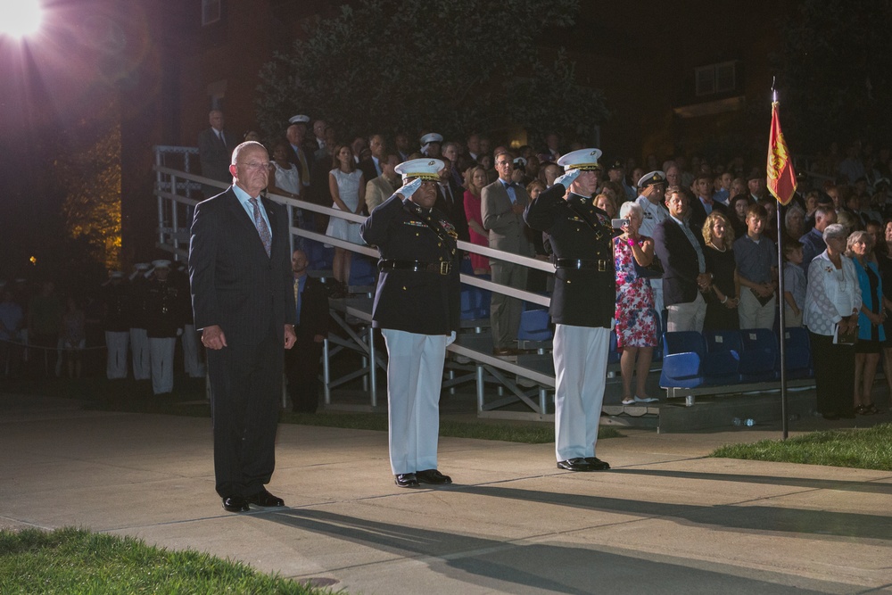 Marine Barracks Washington Evening Parade July 29, 2016