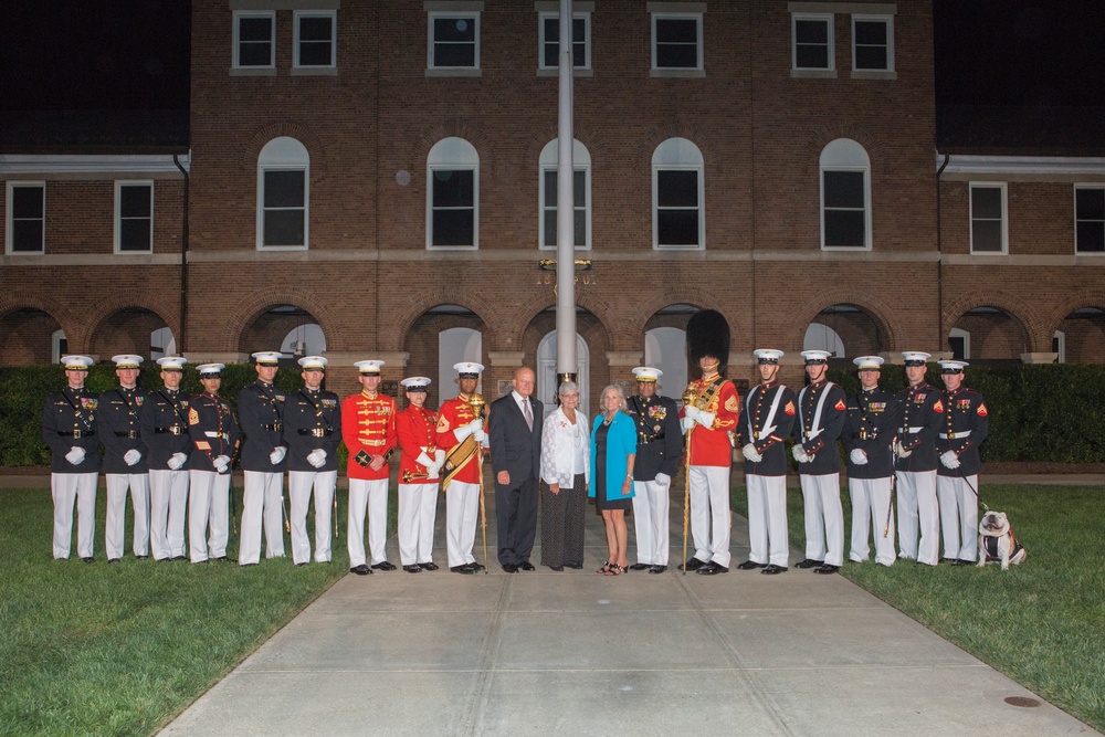 Marine Barracks Washington Evening Parade July 29, 2016