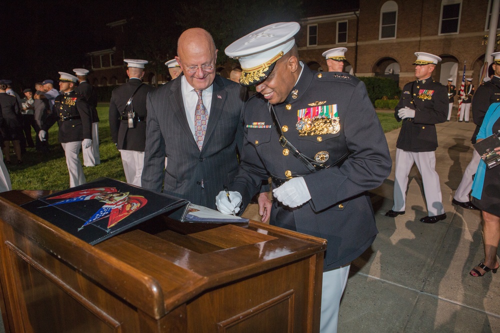 Marine Barracks Washington Evening Parade July 29, 2016