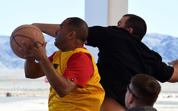 Take it to the hoop, Airmen compete in basketball tournament