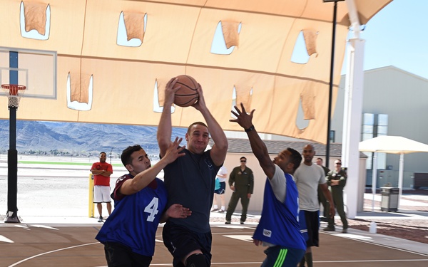 Take it to the hoop, Airmen compete in basketball tournament