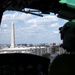 Flying over DC