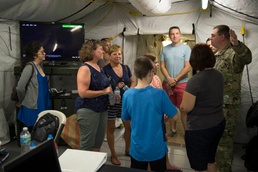 PANAMAX exercise participants receive special visitors