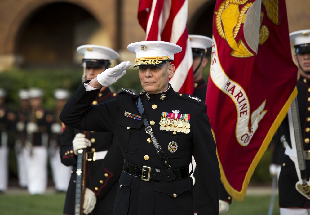 Oldest Active Duty Marine Retires